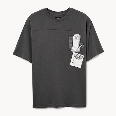 Kid Boys' Minecraft T-Shirt - Dark Brown