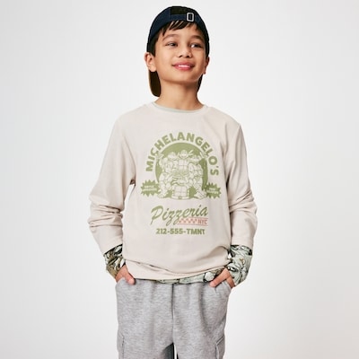 Joe Fresh Haut à manches longues TMNT pour garçons 1 ea, 19,00 $/1ch