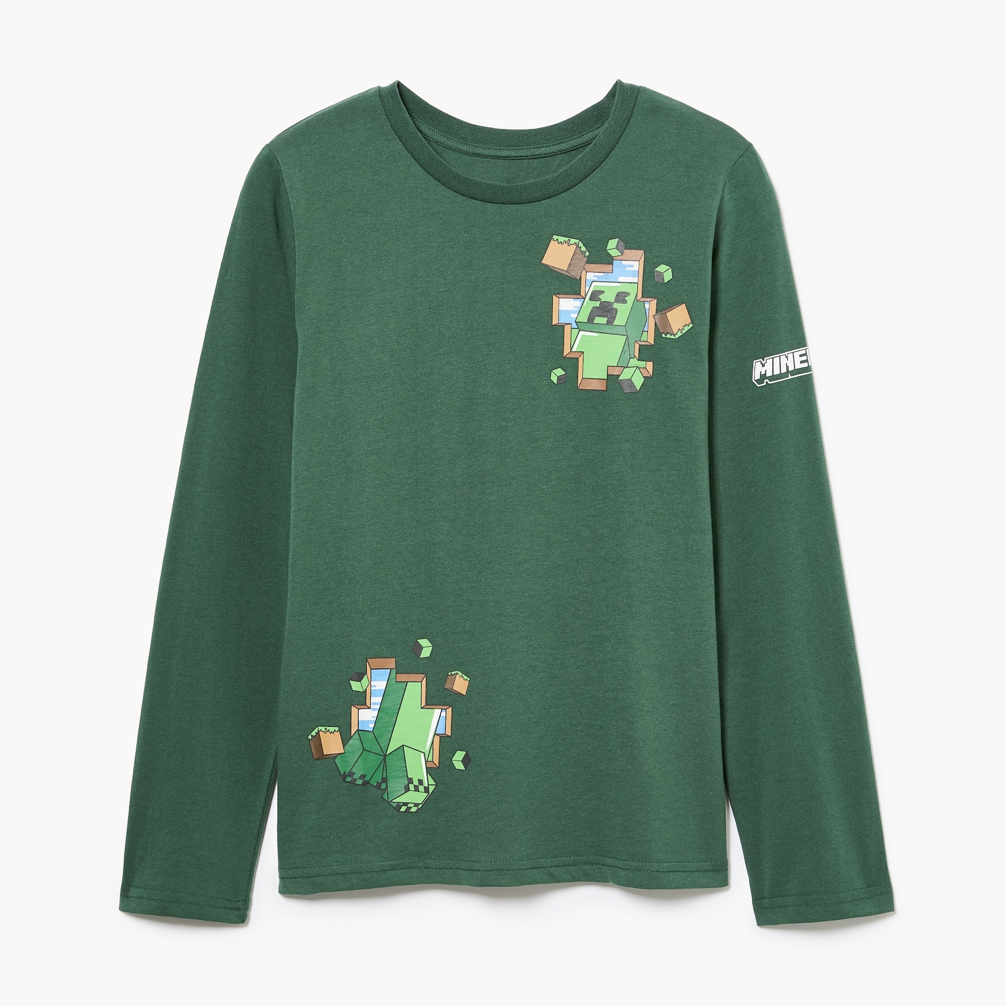 Kid Boys' Minecraft Long Sleeve Top