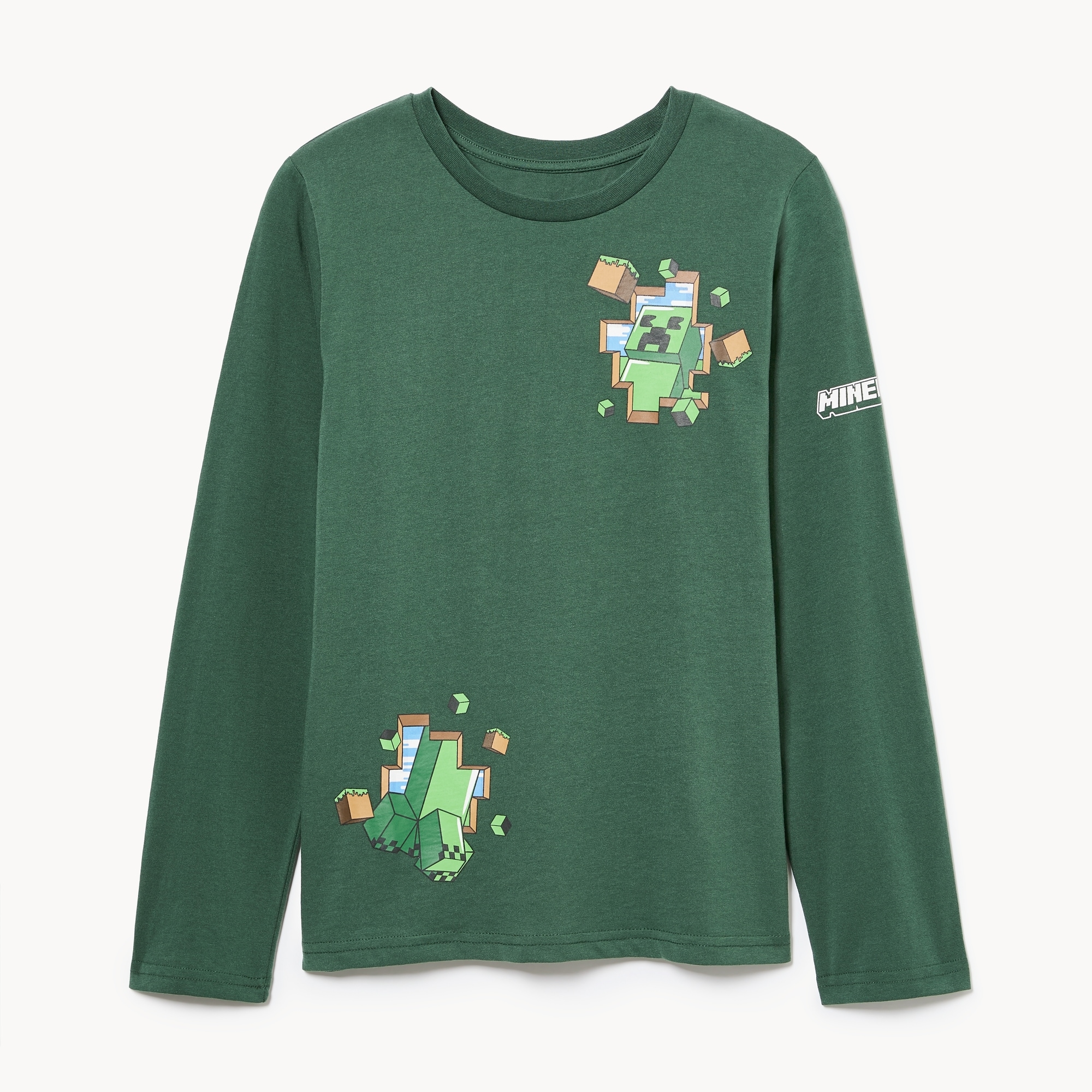Kid Boys' Minecraft Long Sleeve Top
