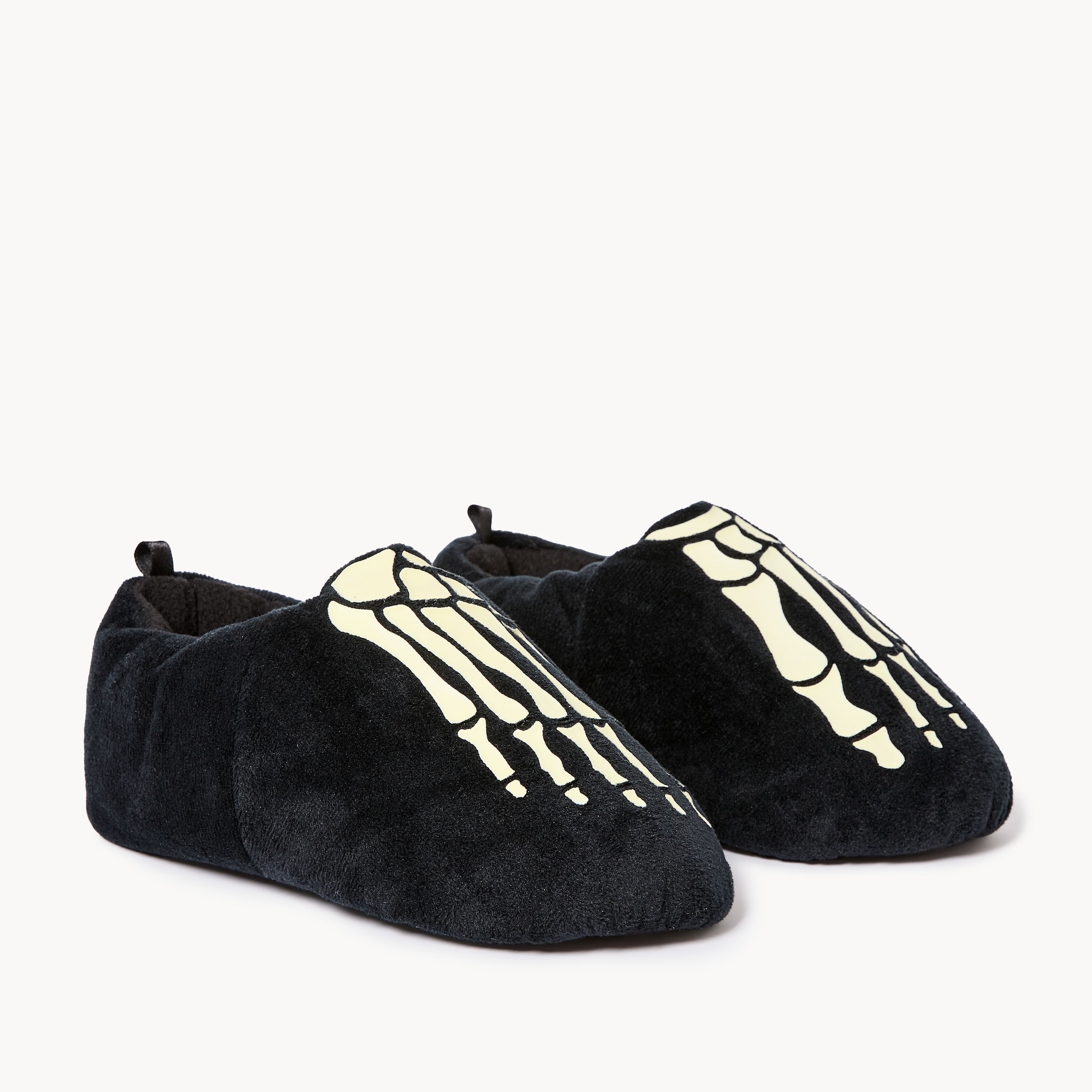 Kid Boys' Skeleton Slippers