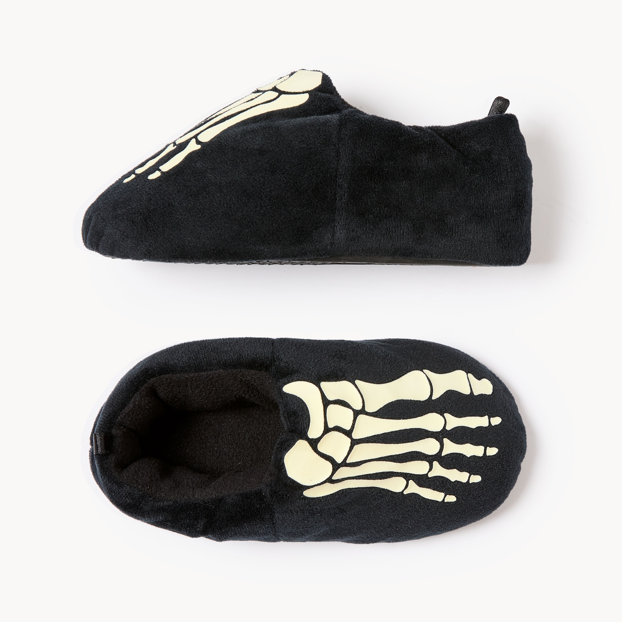 Kid Boys' Skeleton Slippers