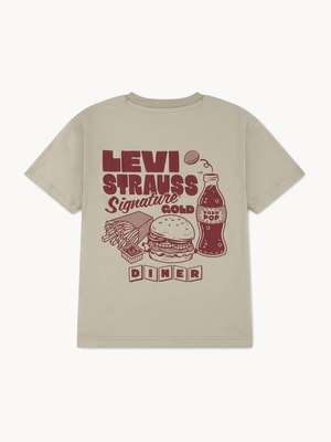 T-shirt Levi Strauss SignatureMC Gold pour garçons