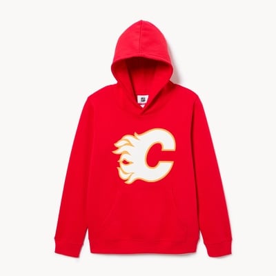 Kid Boys' NHL Calgary Flames Hoodie - Bright Red