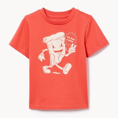 Toddler Graphic T-Shirt - Coral