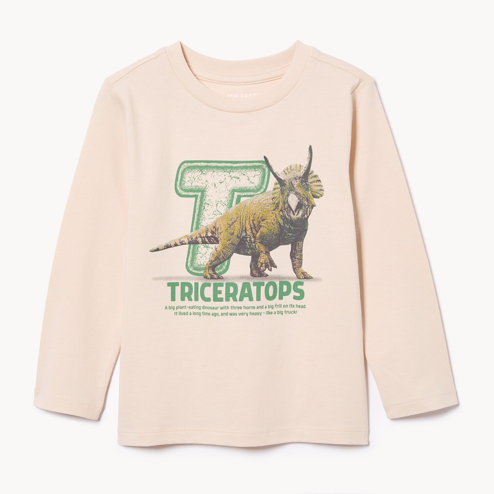 Haut imprimé à manches longues pour tout-petits