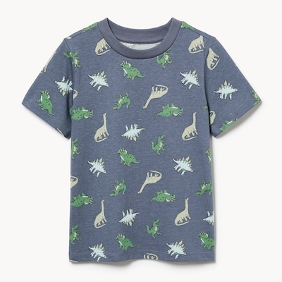 T-shirt imprimé pour petits garçons - Rétro Foncé