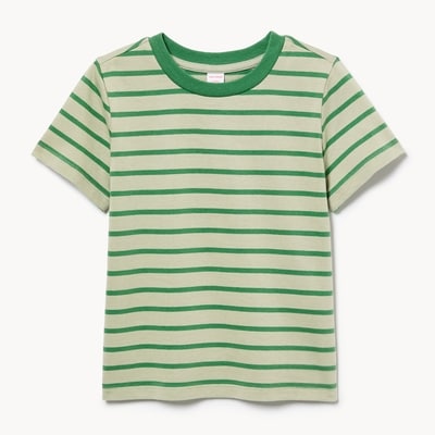 Toddler Striped T-Shirt - Pastel Green
