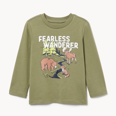 Joe Fresh Toddler Graphic Long Sleeve Top 1 ea, $10.00/1ea