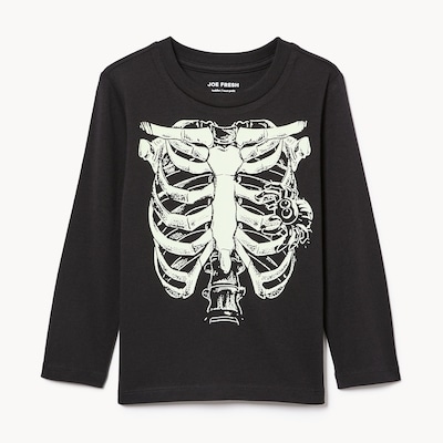 Haut phosphorescent pour tout-petits - Noir JF
