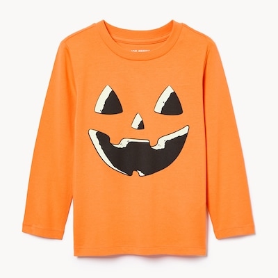 Toddler Glow-in-the-Dark Top - Bright Orange