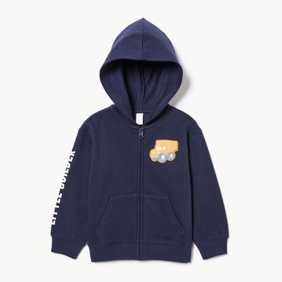 Toddler Zip-Up Hoodie - Dark Navy