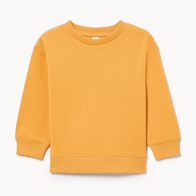 Toddler Boys' Crewneck Sweatshirt - Dusty Yellow