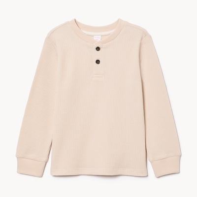 Joe Fresh Toddler Boys' Waffle Knit Henley Top 1 ea, $14.00/1ea