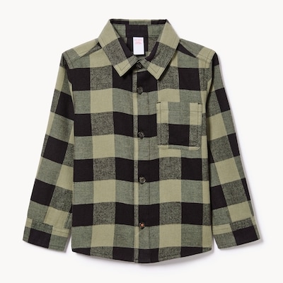 Joe Fresh Toddler Boys' Plaid Button-Up Shirt 1 ea, $19.00/1ea