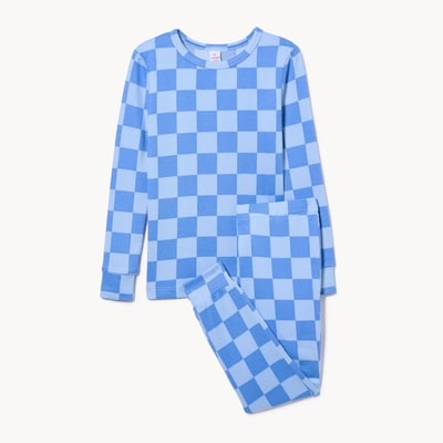 Pyjama imprimé pour petits garçons - Bleu Pâle