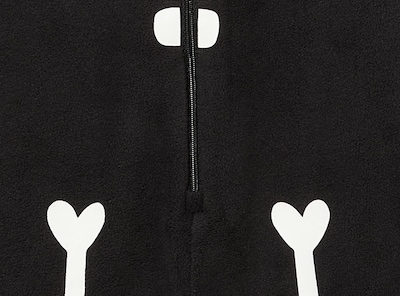 Toddler Boys' Microfleece Skeleton Sleeper
