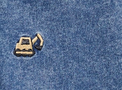 Toddler Boys' Embroidered Jean