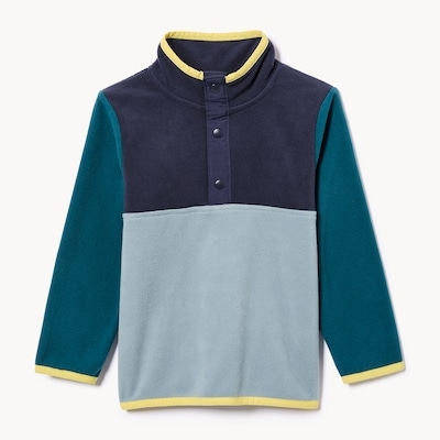 Toddler Boys' Active Microfleece Pullover - Dark Navy