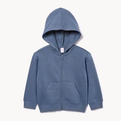 Joe Fresh Haut à capuchon à fermeture éclair en molleton 1 ea, 12,00 $/1ch