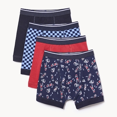 Joe Fresh Ensemble de 4 caleçons boxeurs pour petits garçons 1 ea, 16,00 $/1ch
