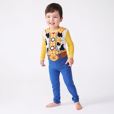 Toddler Boys' Pixar Toy Story Woody Sleep Set - Yellow