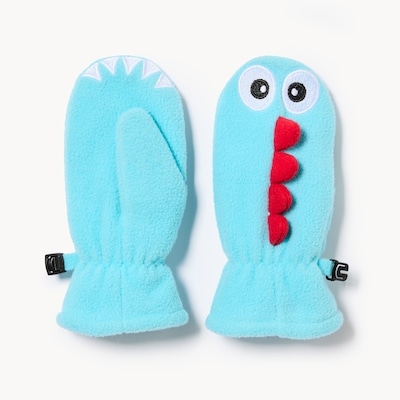 Joe Fresh Toddler Boys' Microfleece Dino Mittens 1 ea, $12.00/1ea