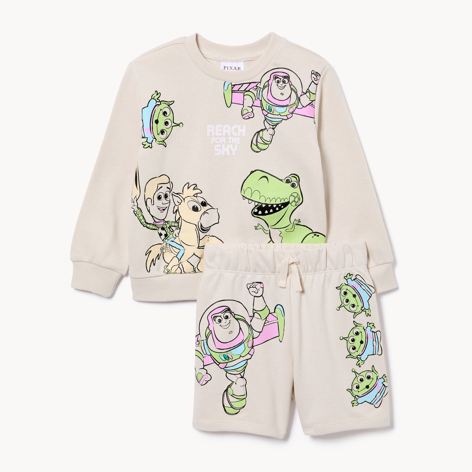 Toddler Boys' Pixar Toy Story Sweatshirt Set