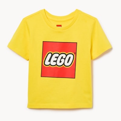 T-shirt à logo LEGOMD, petits garçons - Jaune