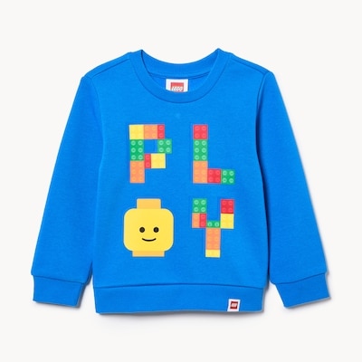 Chandail molleton imprimé LEGOMD, petits garçons - Bleu