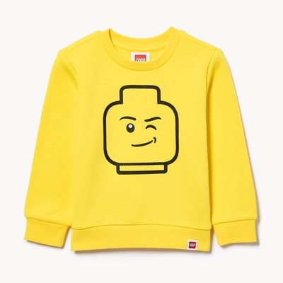 Chandail molleton imprimé LEGOMD, petits garçons - Jaune