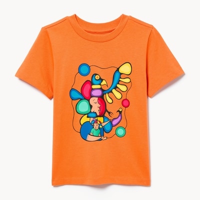 Toddlers' Blake Angeconeb Orange Shirt - Orange
