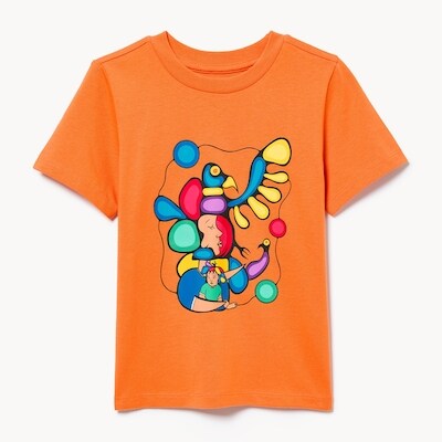 T-shirt orange pour tout-petits - Orange