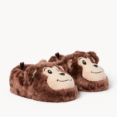 Joe Fresh Pantoufles à motif de singe pour petits garçons 1 ea, 19,00 $/1ch