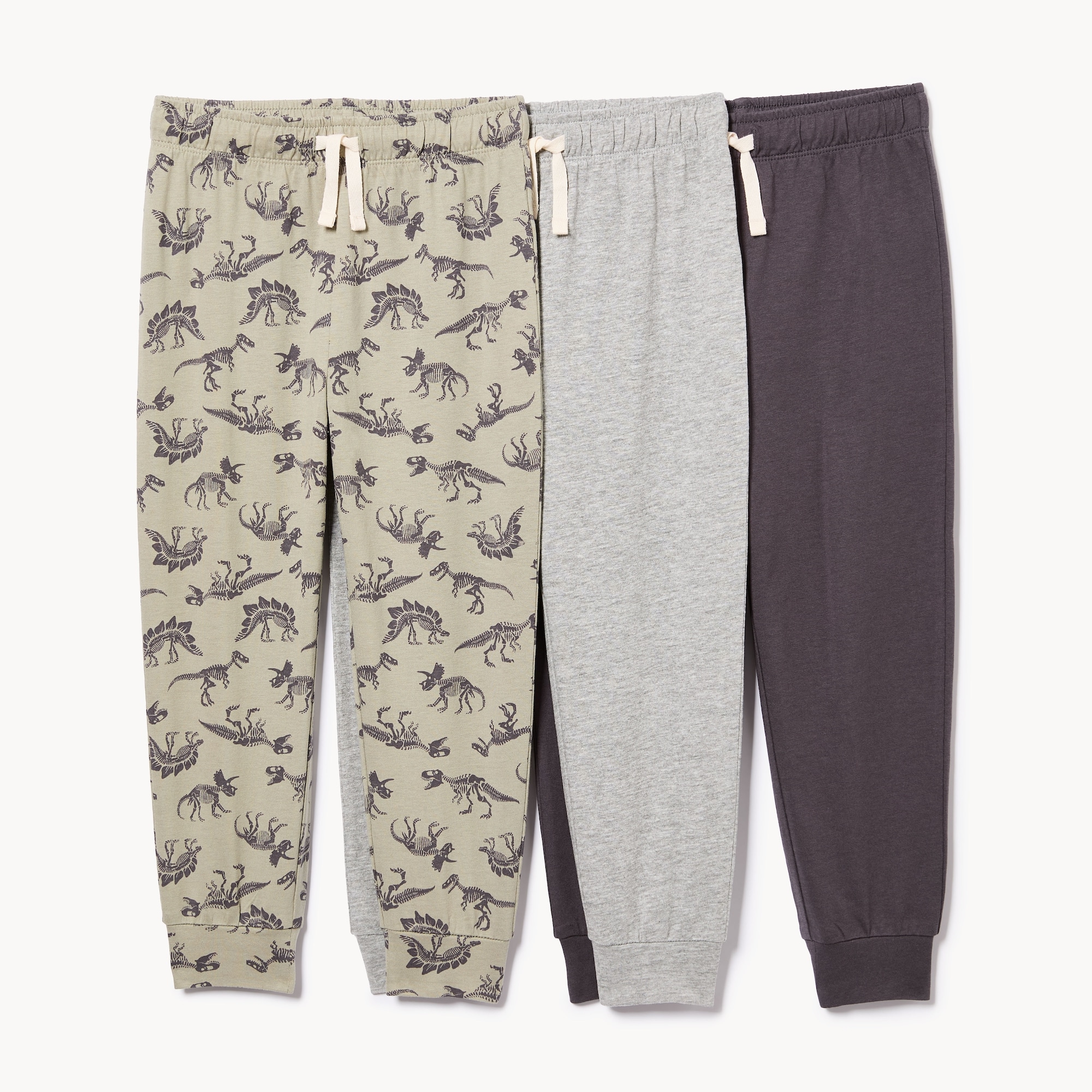 Ens. 3 pantalons jogging en jersey, petits garçons