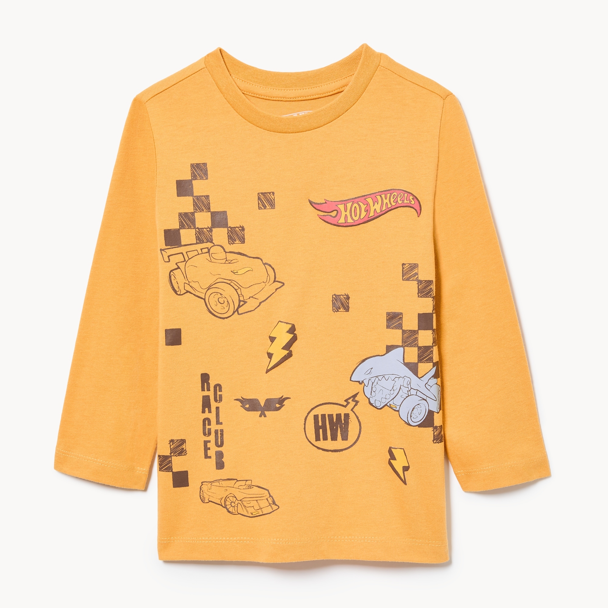 Toddler Boys' Hot Wheels Long Sleeve Top