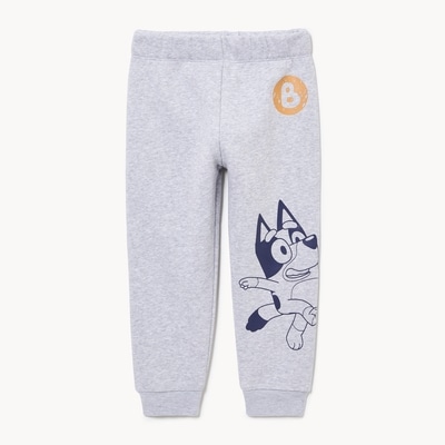 Toddler Boys' Bluey Jogger - Grey Mix