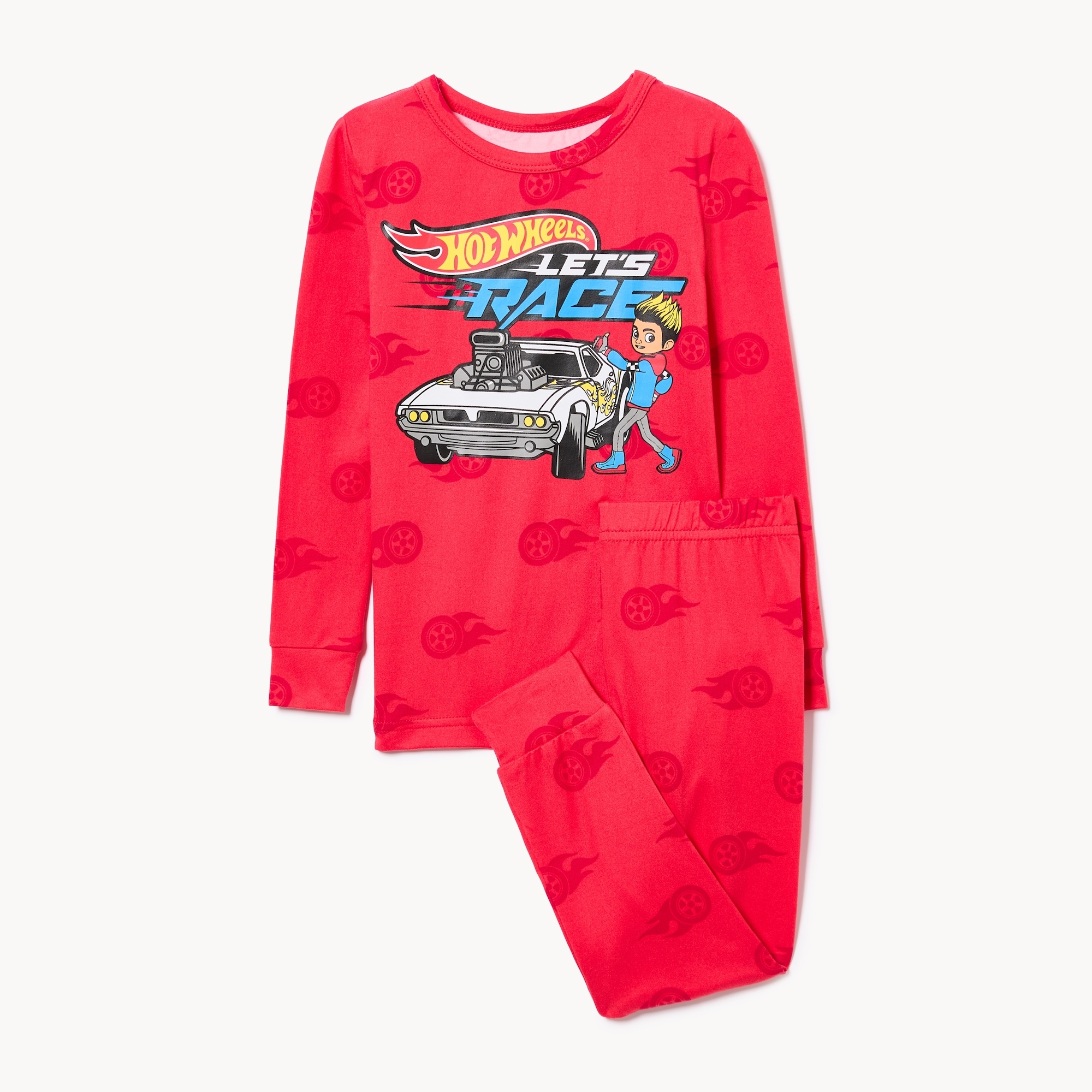 Toddler Boys' Hot Wheels Sleep Set