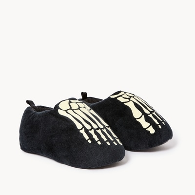 Joe Fresh Pantoufles à motif de squelette, petits garçons 1 ea, 19,00 $/1ch
