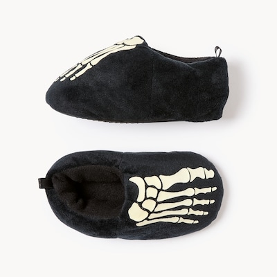 Toddler Boys' Skeleton Slippers