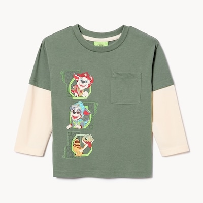 Disney Toddler Boys' Paw Patrol Layered Long Sleeve Top 1 ea, $16.00/1ea