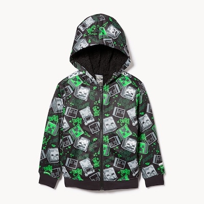 MINECRAFT Toddler Boys' Minecraft Zip-Up Hoodie 1 ea, $29.99/1ea
