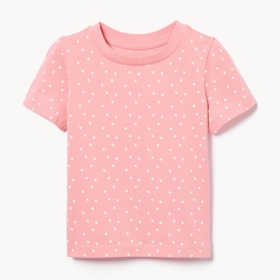 Baby Printed T-Shirt - Dusty Pink