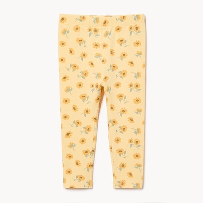 Baby Girls' Printed Legging - Light Gold