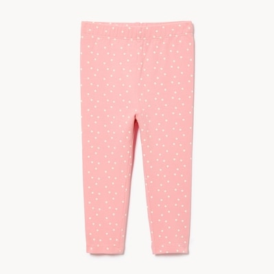 Baby Girls' Printed Legging - Dusty Pink