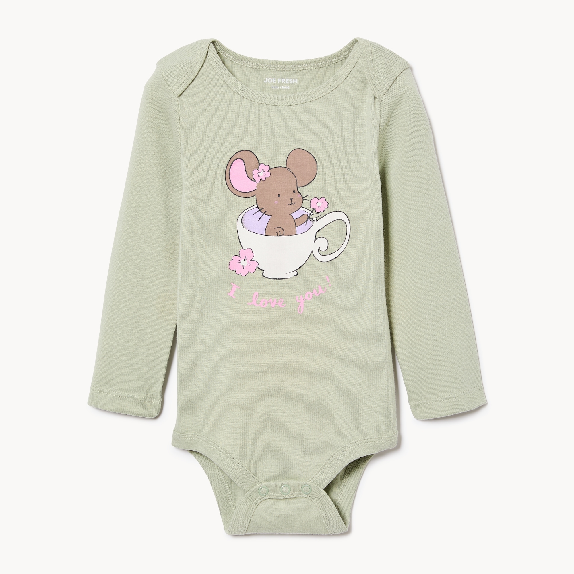 Baby Girls’ Graphic Bodysuit