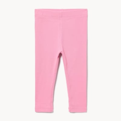 Baby Girls’ Ribbed Legging - Dusty Pink