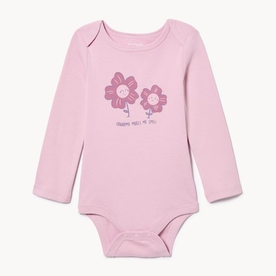 Joe Fresh Baby Girls' Graphic Long Sleeve Bodysuit 1 ea, $8.00/1ea