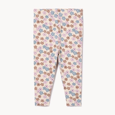 Baby Girls' Printed Legging - Sand