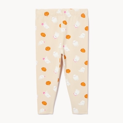Baby Girls' Printed Legging - Light Beige